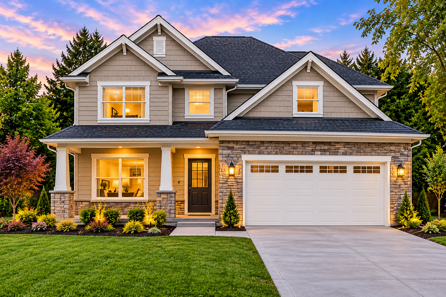 Medium house construction